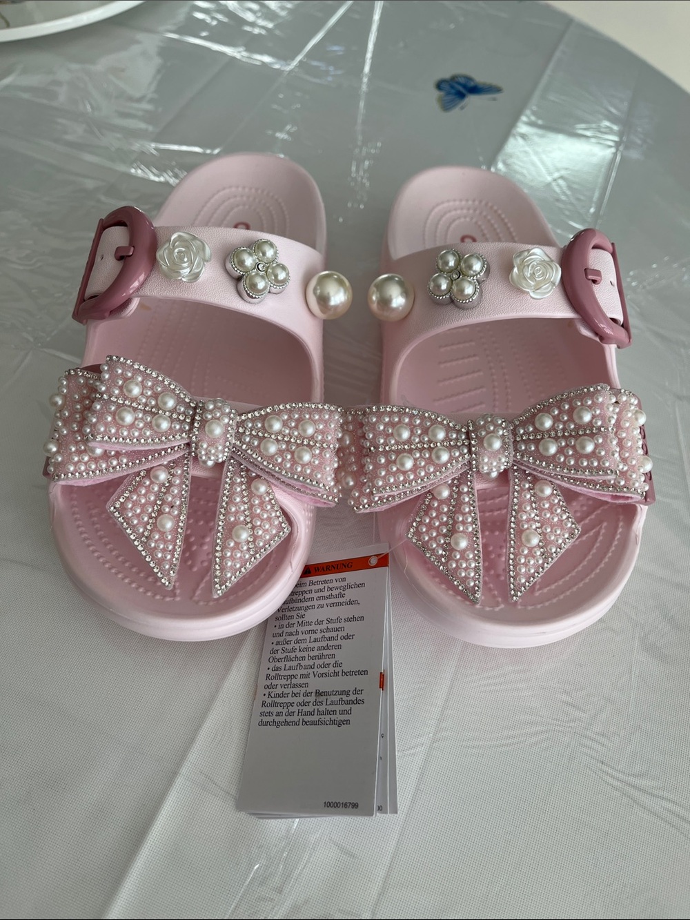 CROCS pink sandals